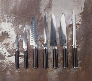 Kitchen knifes VG10