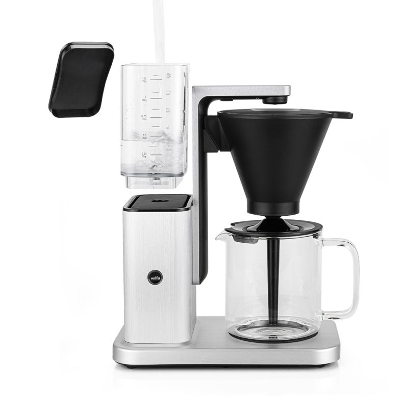 Coffee-maker_Zense-Alu_CM10ABA-A125_Front_Pouring